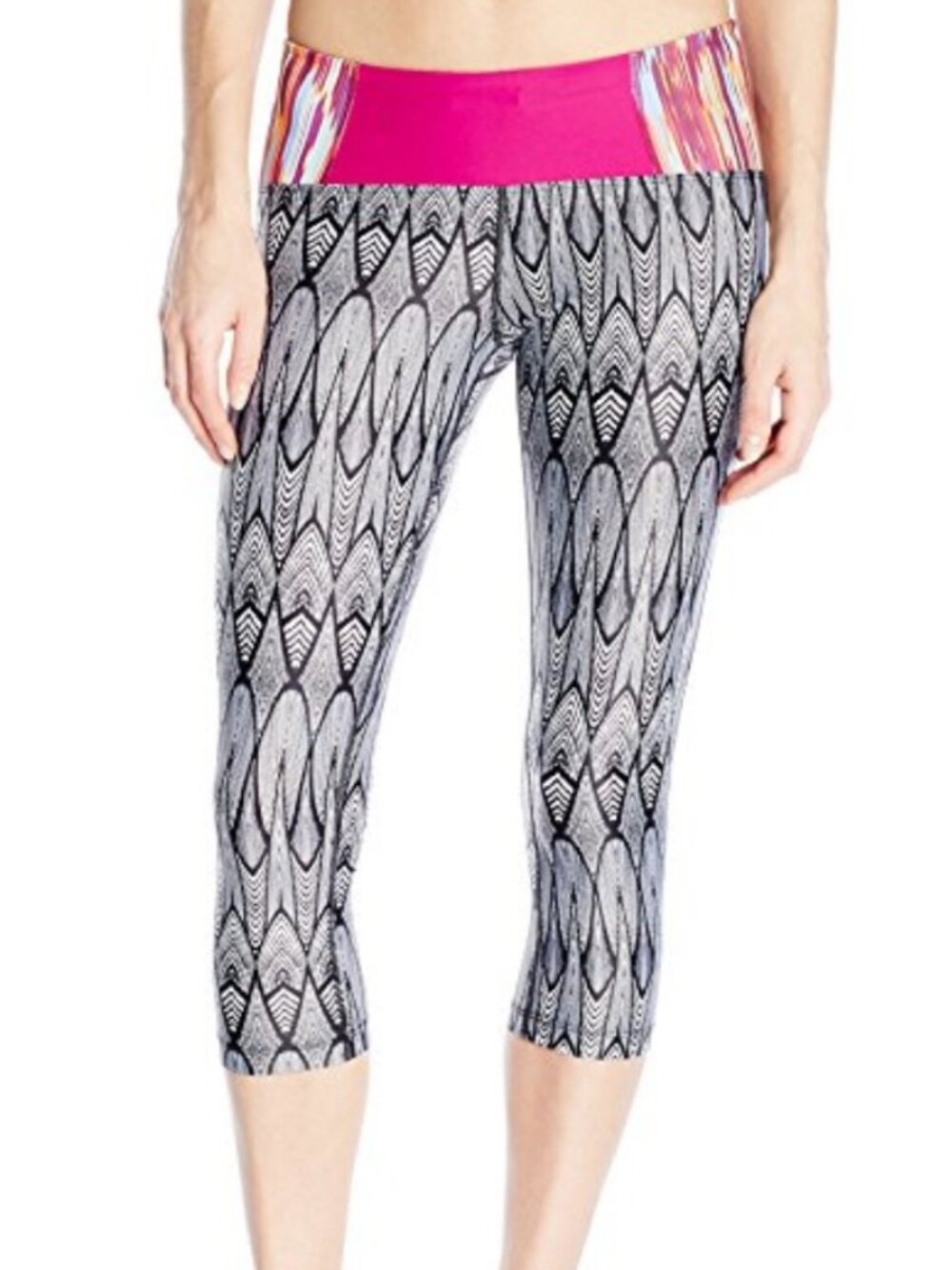 Prana Rai Swim Tights Black Feather
